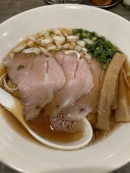 「醤油ラーメン(あっさり)」@だし廊  -NIBO-の写真