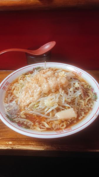 「ラーメン  ニンニク  アブラ」@ザ・ラーメンスモールアックスの写真
