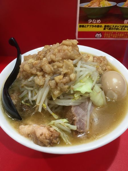「中ラーメン　800円」@立川マシマシ 太田店の写真
