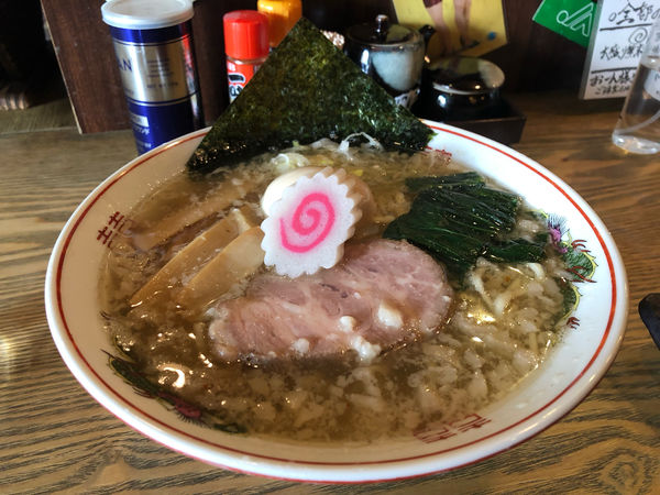 「味玉そば（塩）」@中華そば 芥子の華の写真