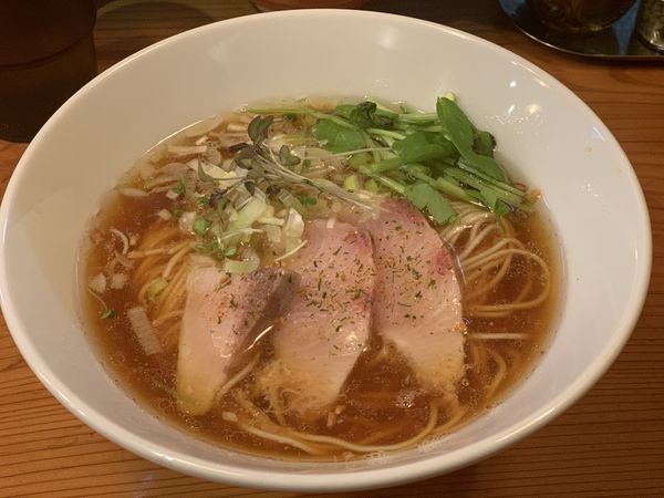 「【限定】ぶり醤油ラーメン」@麺堂にしき 新宿歌舞伎町店の写真