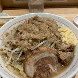 ラーメン　中250g極太麺