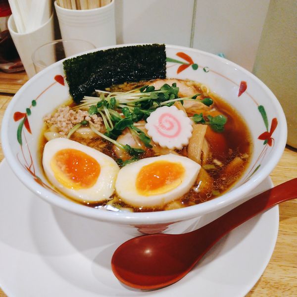 「特製醤油（細麺）」@らーめん天神下 大喜の写真