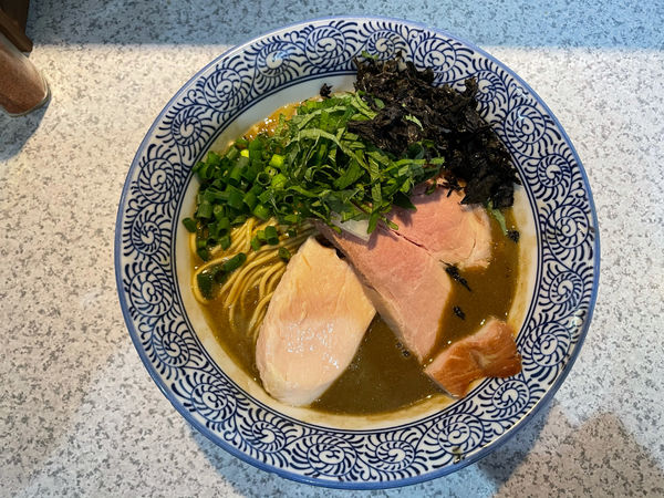 「濃厚煮干しラーメン、和え玉ハーフ」@破壊的イノベーションの写真