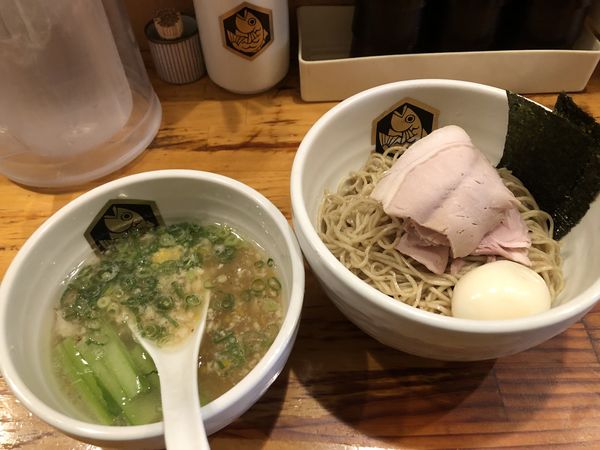 「真鯛つけ麺」@真鯛らーめん 麺魚の写真
