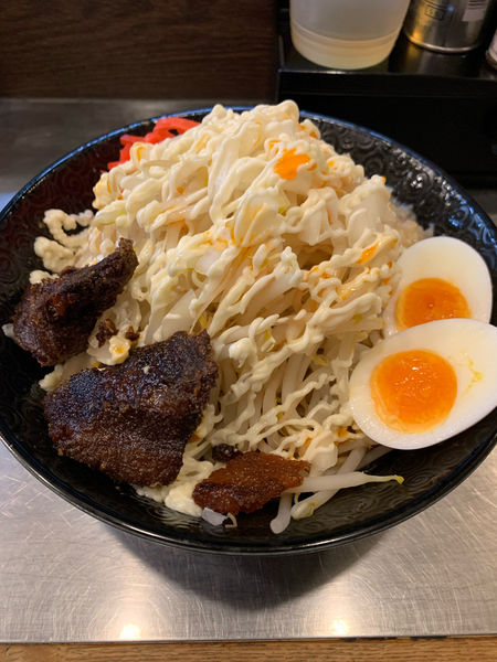 「味噌まぜそば揚げチャー 300g ゼンマシ」@波風タテヲの写真