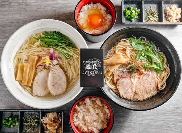 「醤油背脂ダブル」@麺屋 DAIKOKUの写真