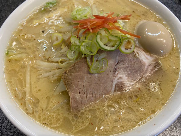 「白味噌ラーメン+味玉:750+100円」@零一壱の写真