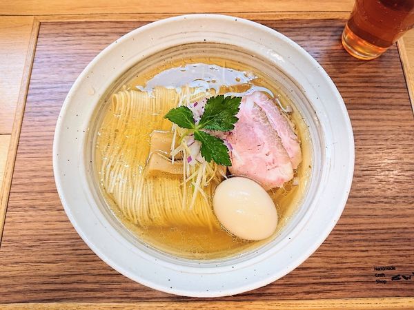 「特製白中華そば、など」@中華そば 心の写真