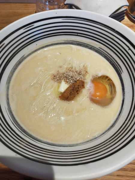 「雲丹潰しらぁ麺」@堂の浦 鳴門本店の写真