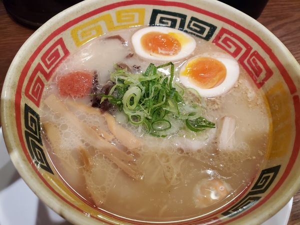 「九州じゃんがら味玉・めんたいこ入り９６０円」@九州じゃんがら 西武池袋店の写真