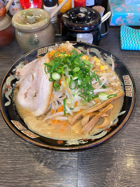 「ガチブタみそラーメン」@我一豚の写真