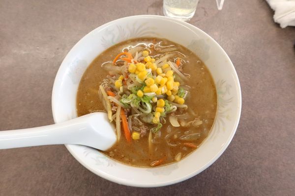 「ミソラーメン￥７００」@中華ファミリーレストラン ささかつの写真