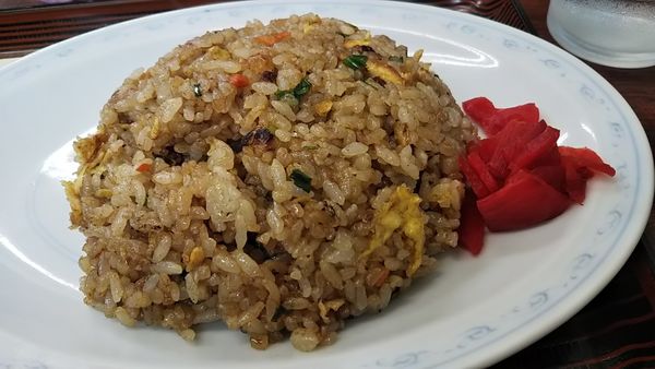 「Aセット　　焼き飯+ラーメン」@満悦の写真