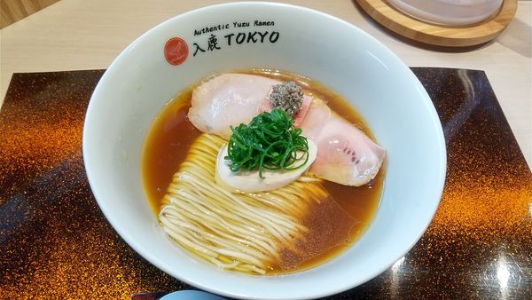 「ポルチーニ醤油らぁ麺980円」@入鹿TOKYOの写真