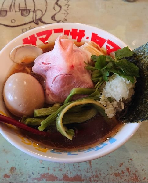 「特製魚貝煮干しラーメン」@ハイデン.コッコFACTORYサマンサ・タマサの写真