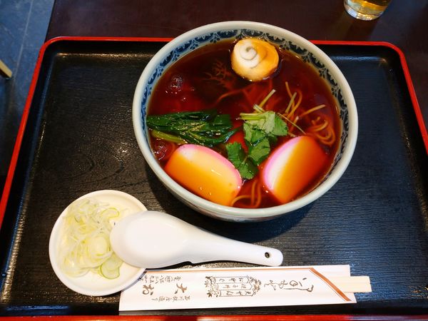 「あんかけ（750円）」@生そば 大むらの写真