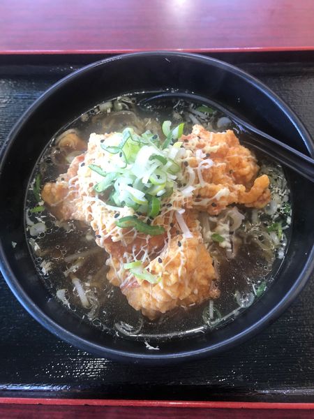 「唐揚げラーメン」@四川料理 福満楼の写真