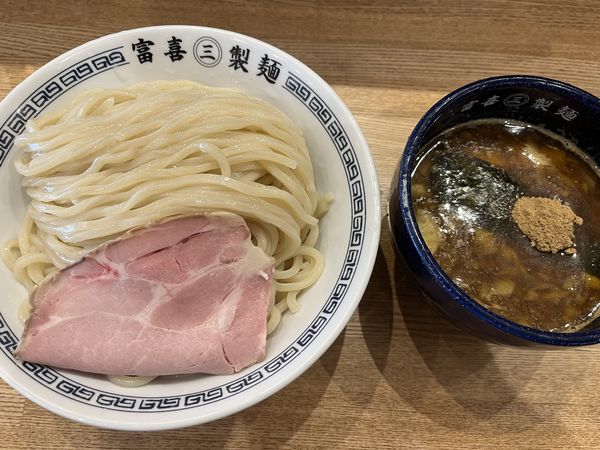 「魚介豚骨つけ麺（特盛400g）」@千葉栄町富喜製麺所の写真