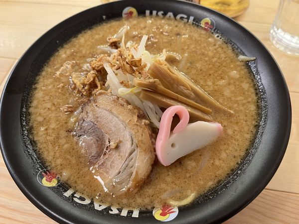 「焼味噌らーめん（大盛り）」@らーめん屋 USAGIの写真