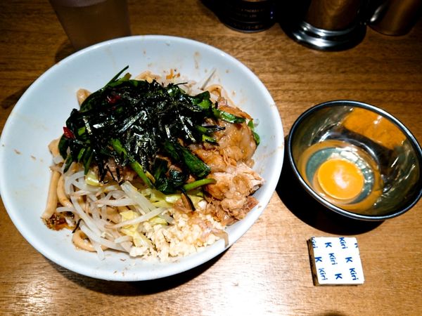 「【限定】汁なし(えび味変更)」@MEN YARD FIGHTの写真