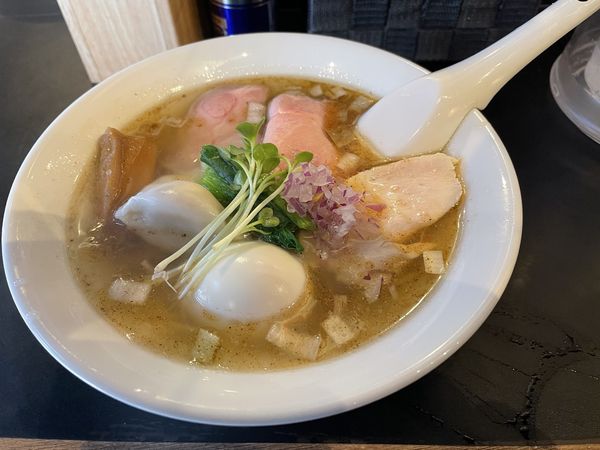 「特製塩そば」@中華蕎麦 ごとうの写真