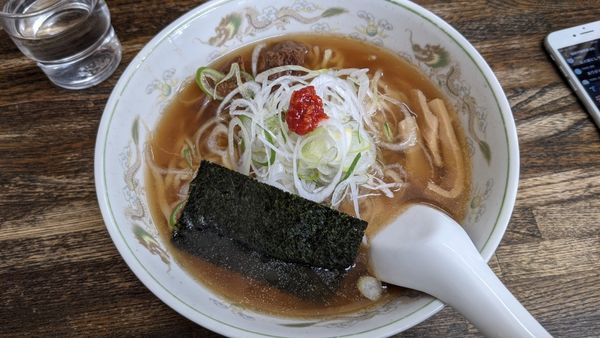 「ネギラーメン」@支那そば はせべの写真