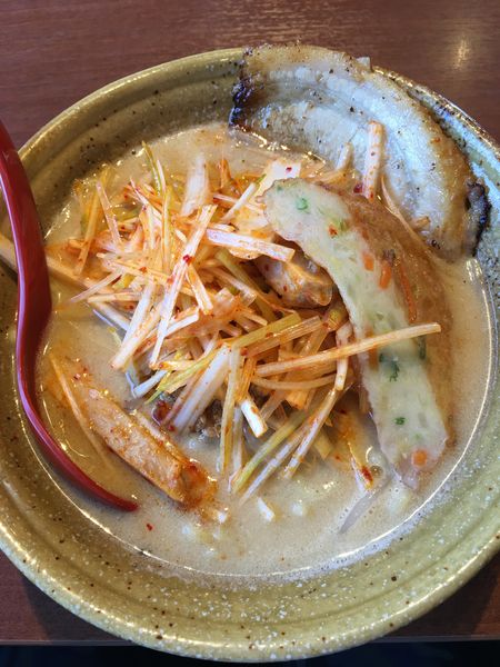 「九州麦味噌　肉ネギ　チャーシュー1枚」@麺場 田所商店 本郷台店の写真