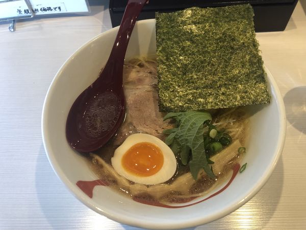 「名古屋コーチン中華そば　香鶏風月」@7福神 壱の写真