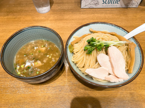 「【限定】魚貝塩つけ麺」@鼈の写真