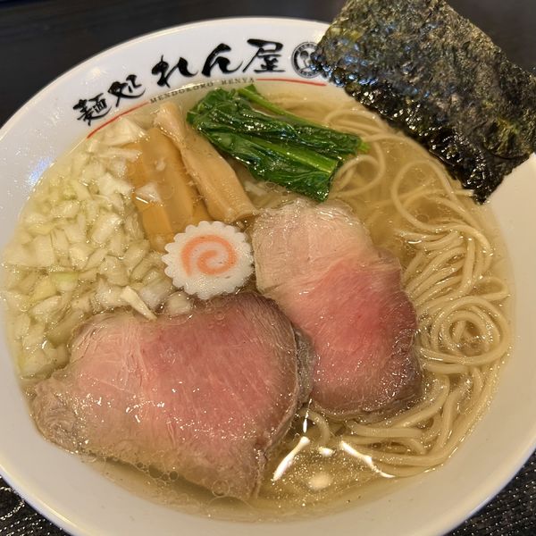 「塩煮干しそば」@麺処 れん屋の写真