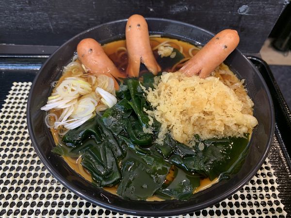 「シャウシャウたこかいな〜そば(480円)」@清水やの写真