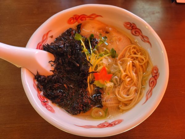 「岩のり塩そば 870円」@元祖つくば餃子工房 龍神家の写真