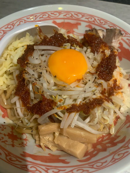 「まぜそば」@麺処 湊生の写真