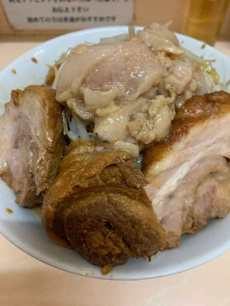 「汁なし」@自家製ラーメン 大者の写真