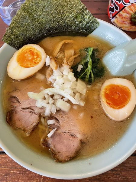 「地どりらーめん醤油¥800＋味玉¥80」@地どりラーメンの写真