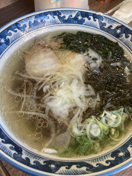 「かじめらーめん（900円）」@さすけ食堂の写真