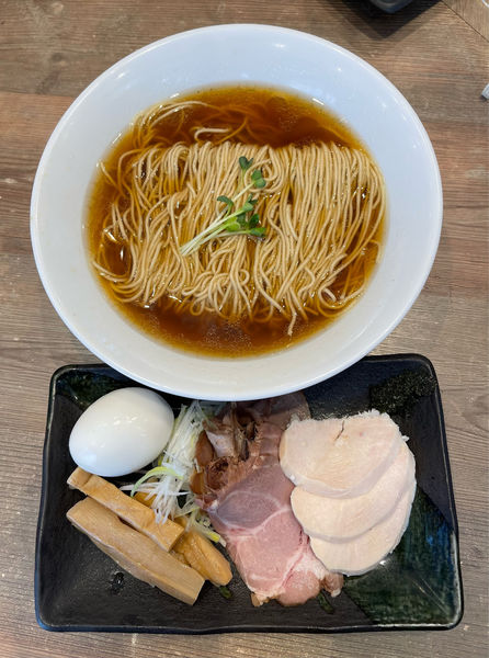 「饗だし麺(醤油)」@だし麺屋 ナミノアヤの写真