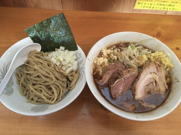 「豚骨魚介つけ麺　950円」@ラーメン 滋悟郎の写真