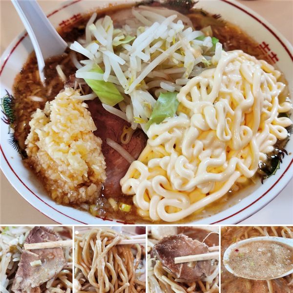 「醤油旨辛ラーメン＋マヨ＝870円」@麺家ぶんすけの写真