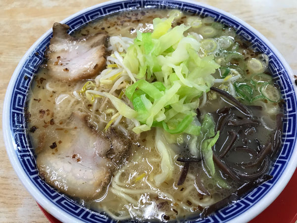 「さっぱりトンコツラーメン740円」@ラーメンマン（拉麺男）の写真
