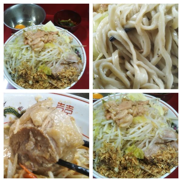 「大ラーメンYA➕塩汁なし➕チーズ➕キムチ」@ラーメン二郎 越谷店の写真