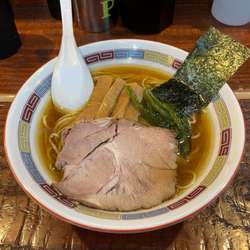 薄口煮干鰮味玉らーめん+ネギチャーシュー丼のセット