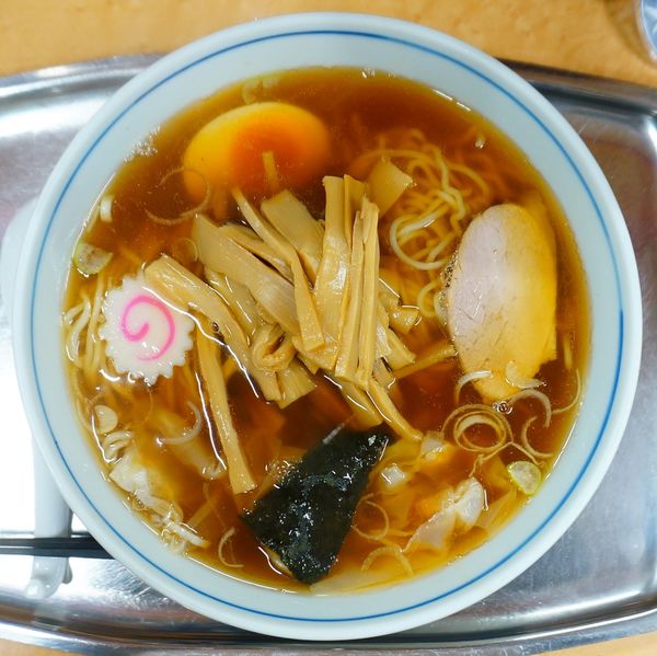 「メンマ入りそば(玉1)」@一ノ割大勝軒の写真