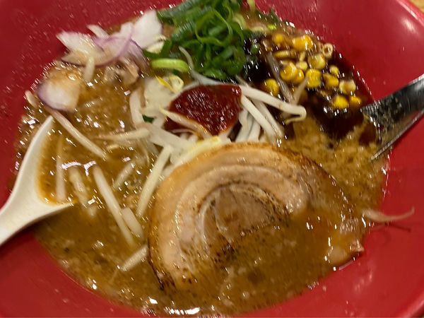 「味噌赤丸🍜🥢」@一風堂 六本木店の写真