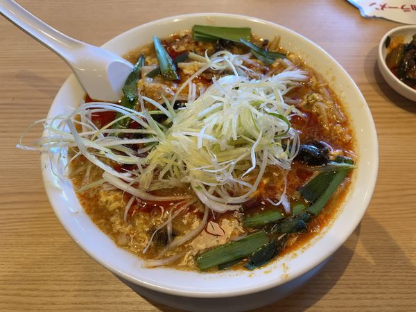 「酸辣湯麺」@丸源ラーメン 足利店の写真