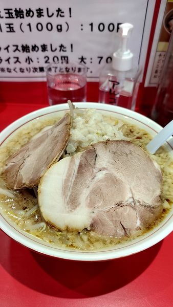 「豚ラーメン」@竹岡式ラーメン 世良の写真