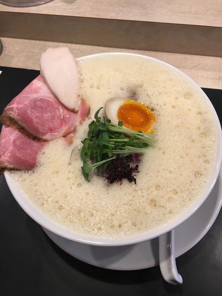 「鶏白湯泡ramen〜醤油〜 1,000円」@鶏白湯泡ramenたまきの写真