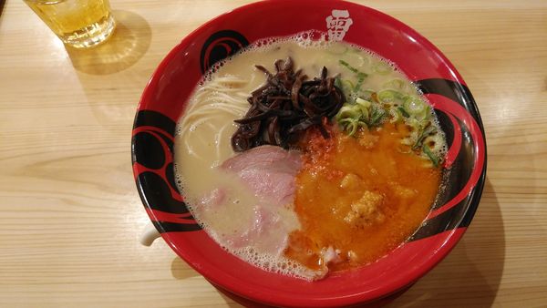 「えびトンラーメン」@博多 雷龍の写真