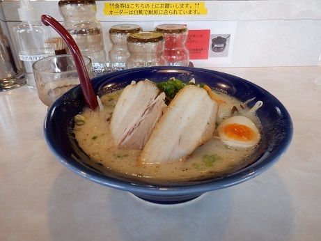 「塩白湯麺」@白湯ラーメン 焔の写真